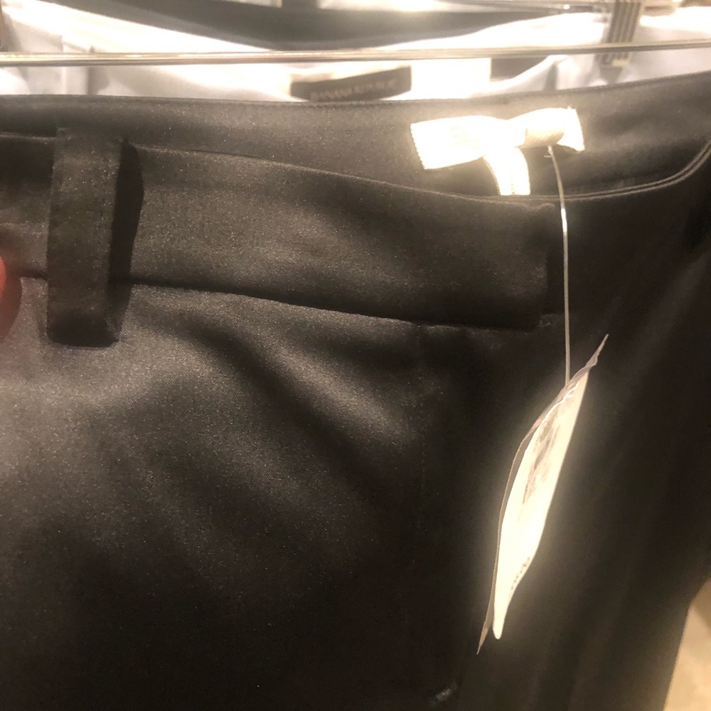 BCBG NWT black satin trouser - Picture 4 of 4